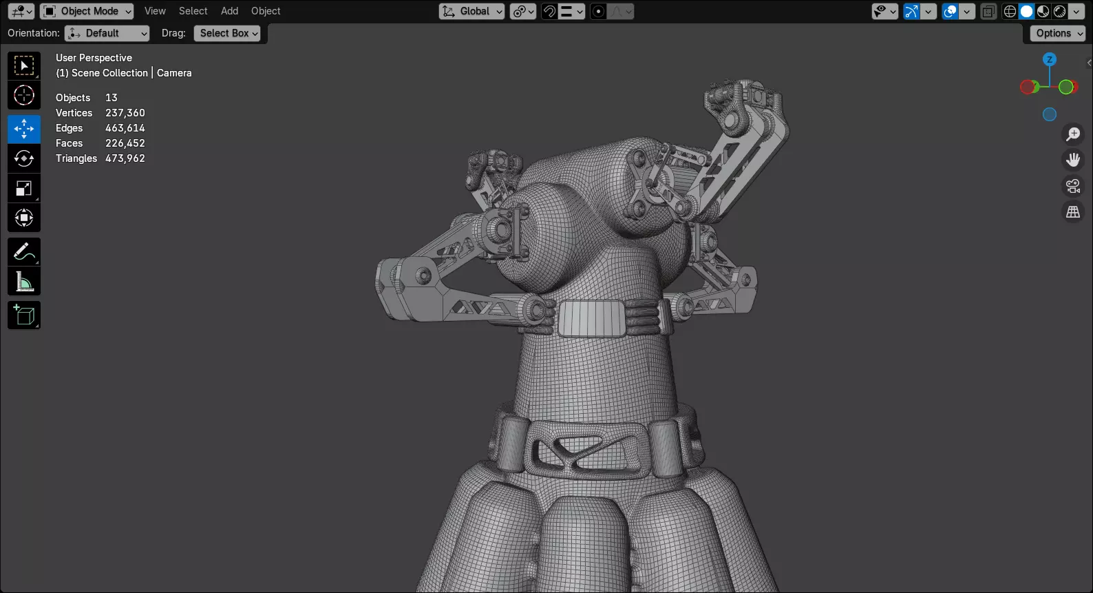 Scifi Plasmonic Reactor Concept 3D model_23