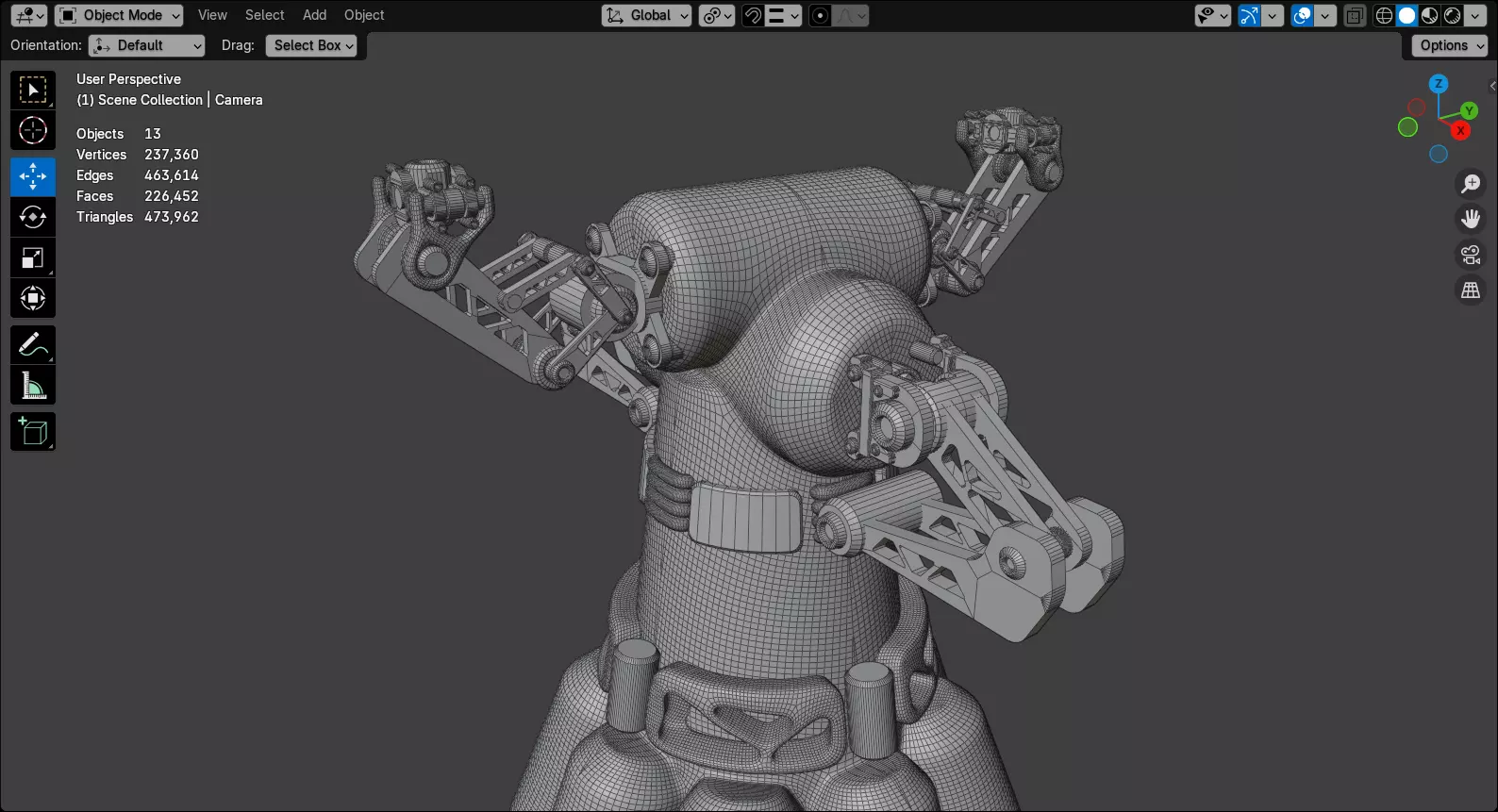 Scifi Plasmonic Reactor Concept 3D model_24