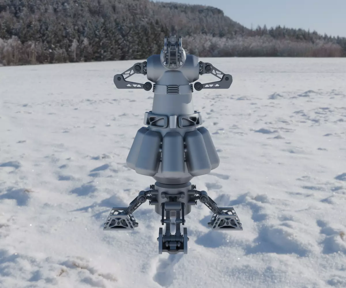 Scifi Plasmonic Reactor Concept 3D model_20