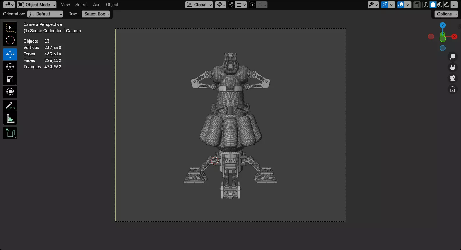 Scifi Plasmonic Reactor Concept 3D model_22