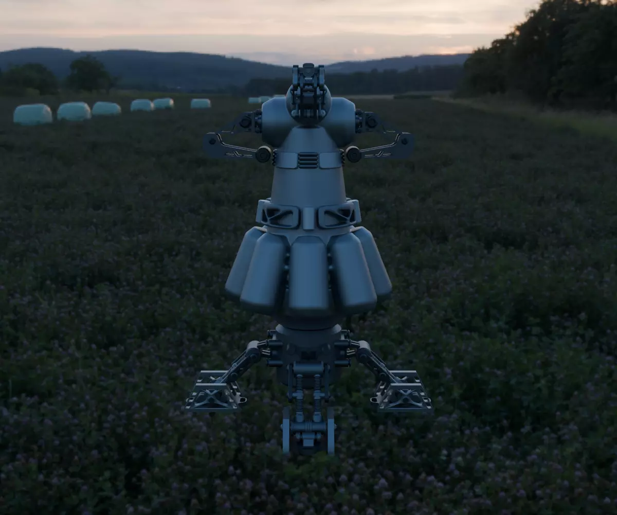 Scifi Plasmonic Reactor Concept 3D model_16