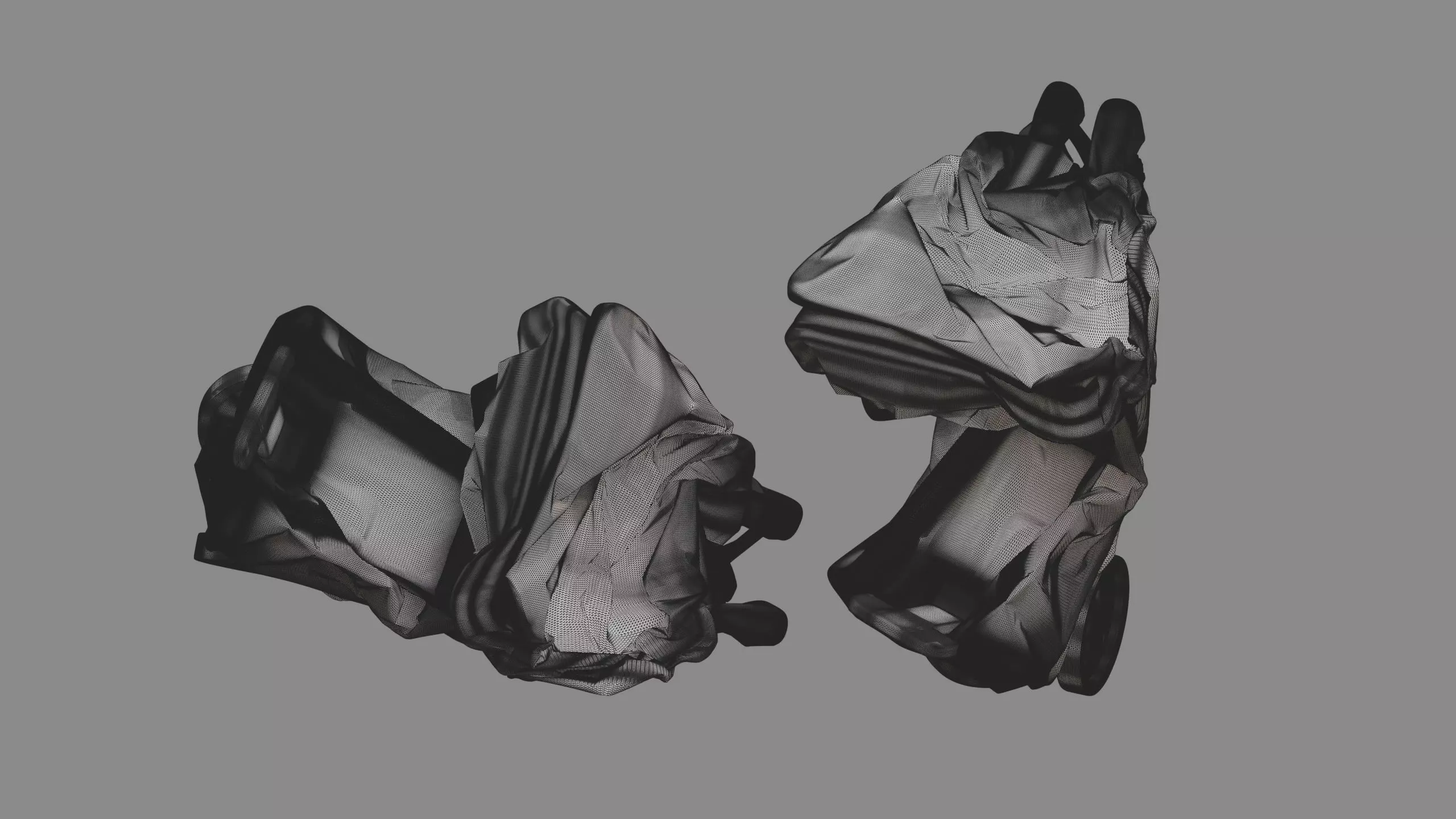 Crushed Trash Can 07 3D model_14