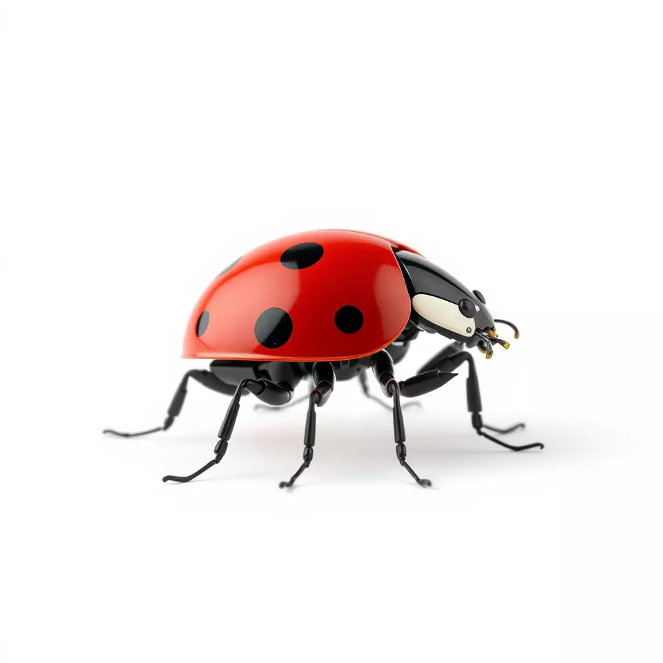 Vibrant Ladybug model pack Low-poly 3D model_2