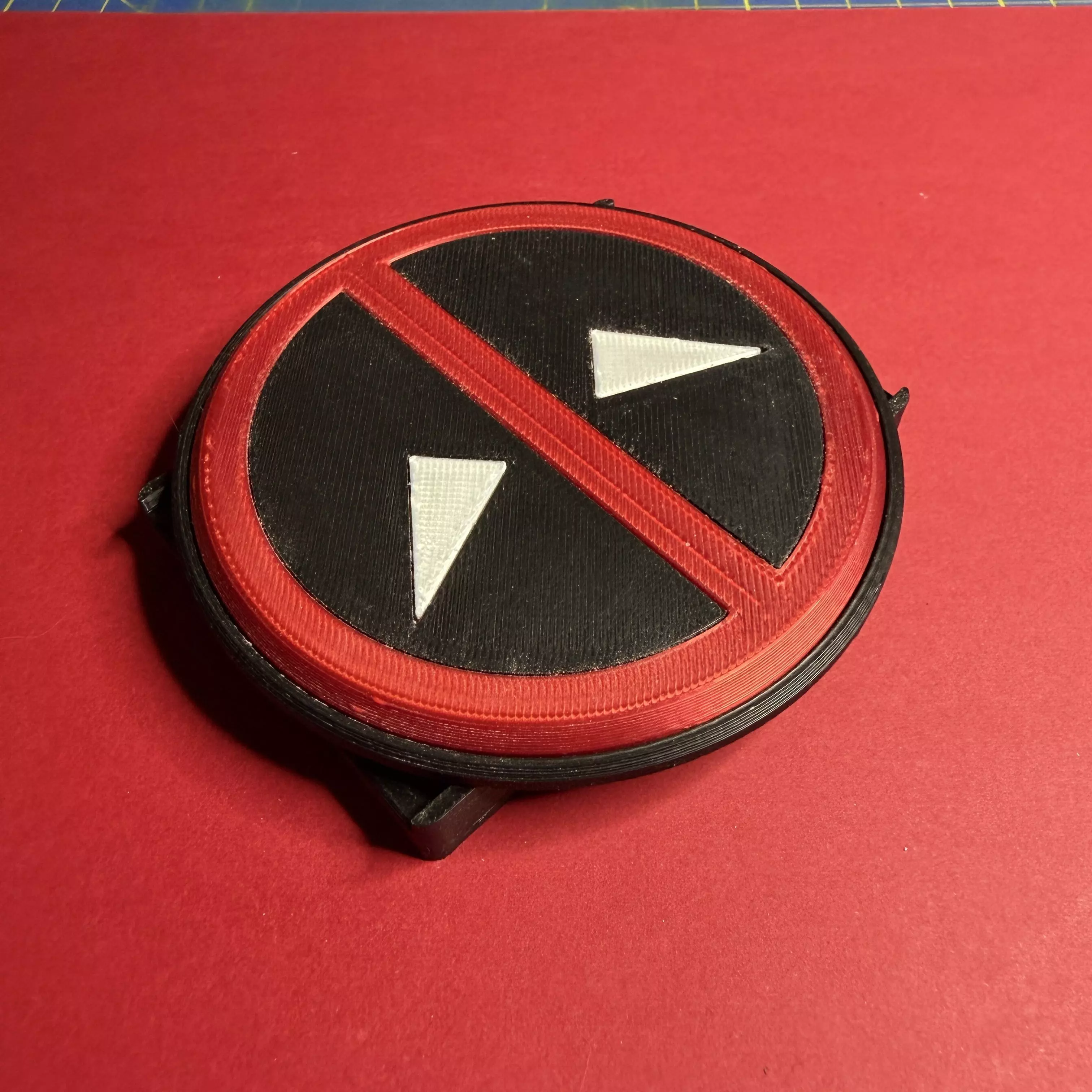 Deadpool Snaplock Belt Buckle 3D print model_2