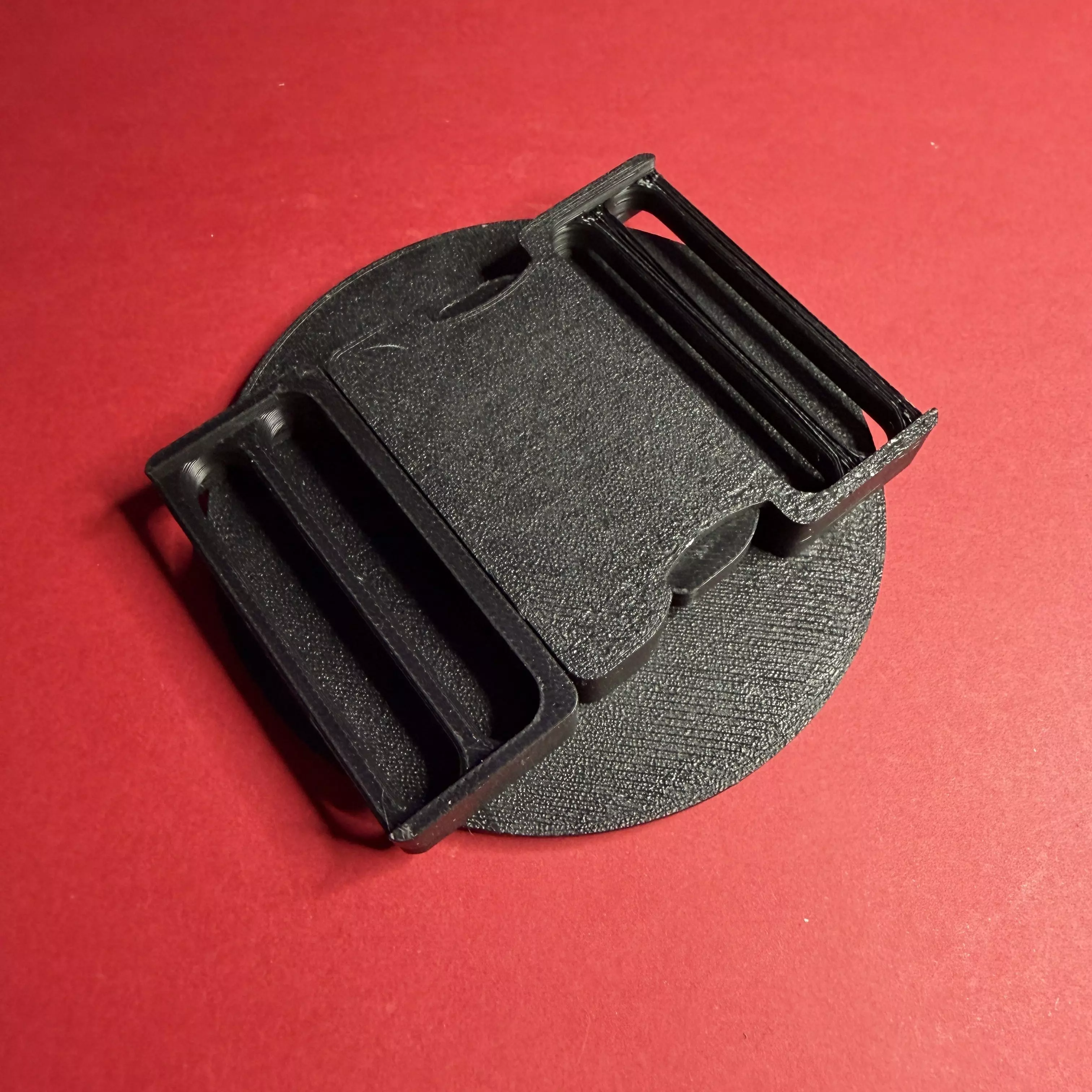 Deadpool Snaplock Belt Buckle 3D print model_7