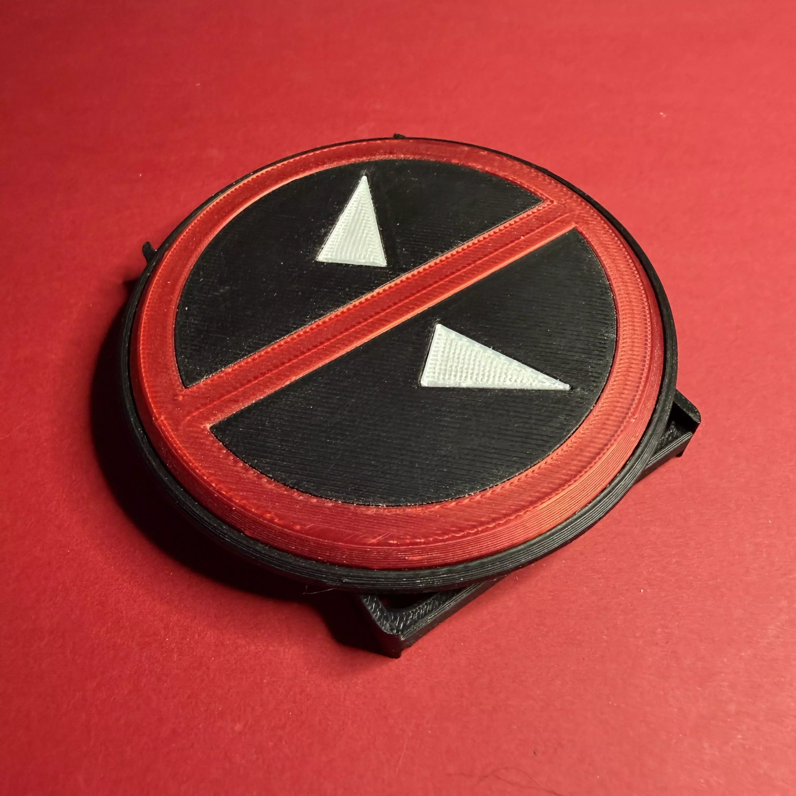 Deadpool Snaplock Belt Buckle 3D print model_1