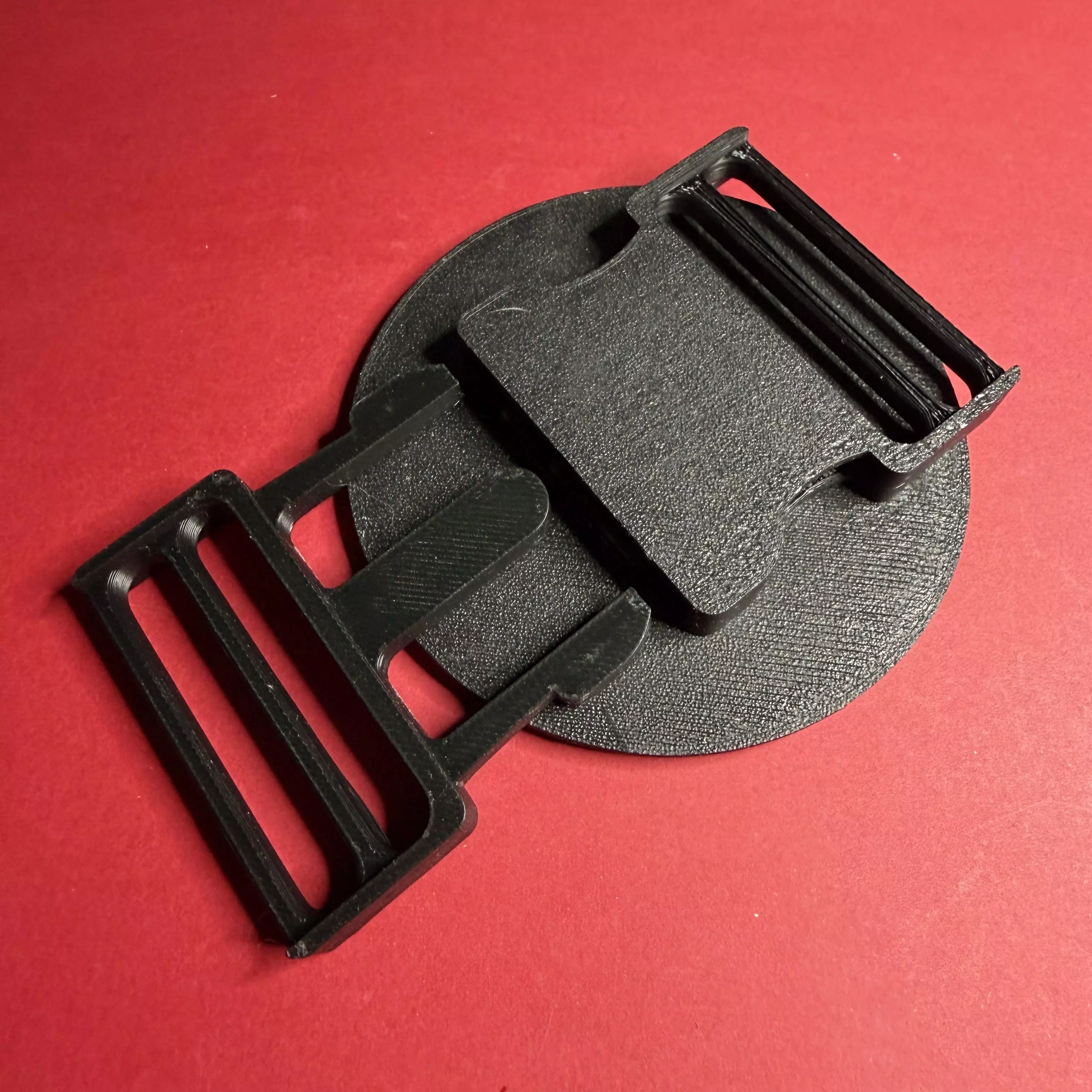 Deadpool Snaplock Belt Buckle 3D print model_6