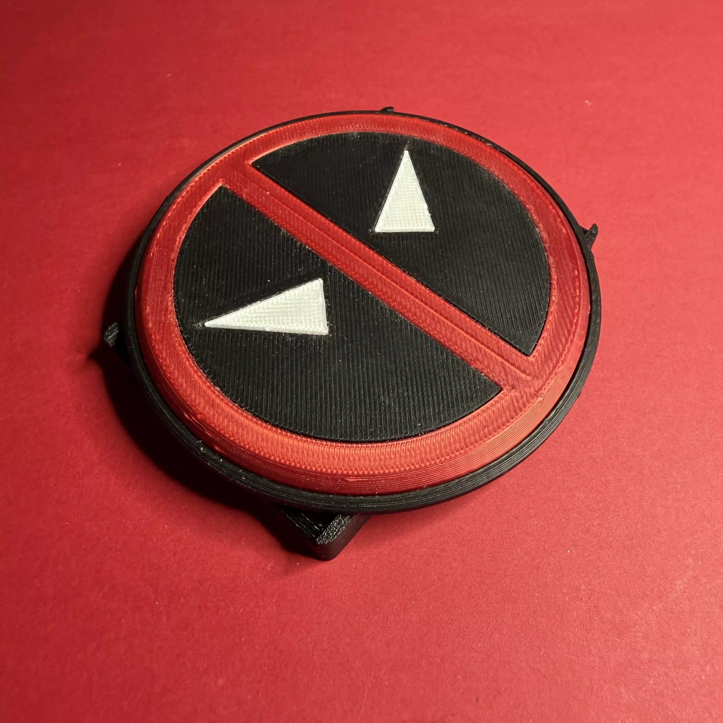 Deadpool Snaplock Belt Buckle 3D print model_4