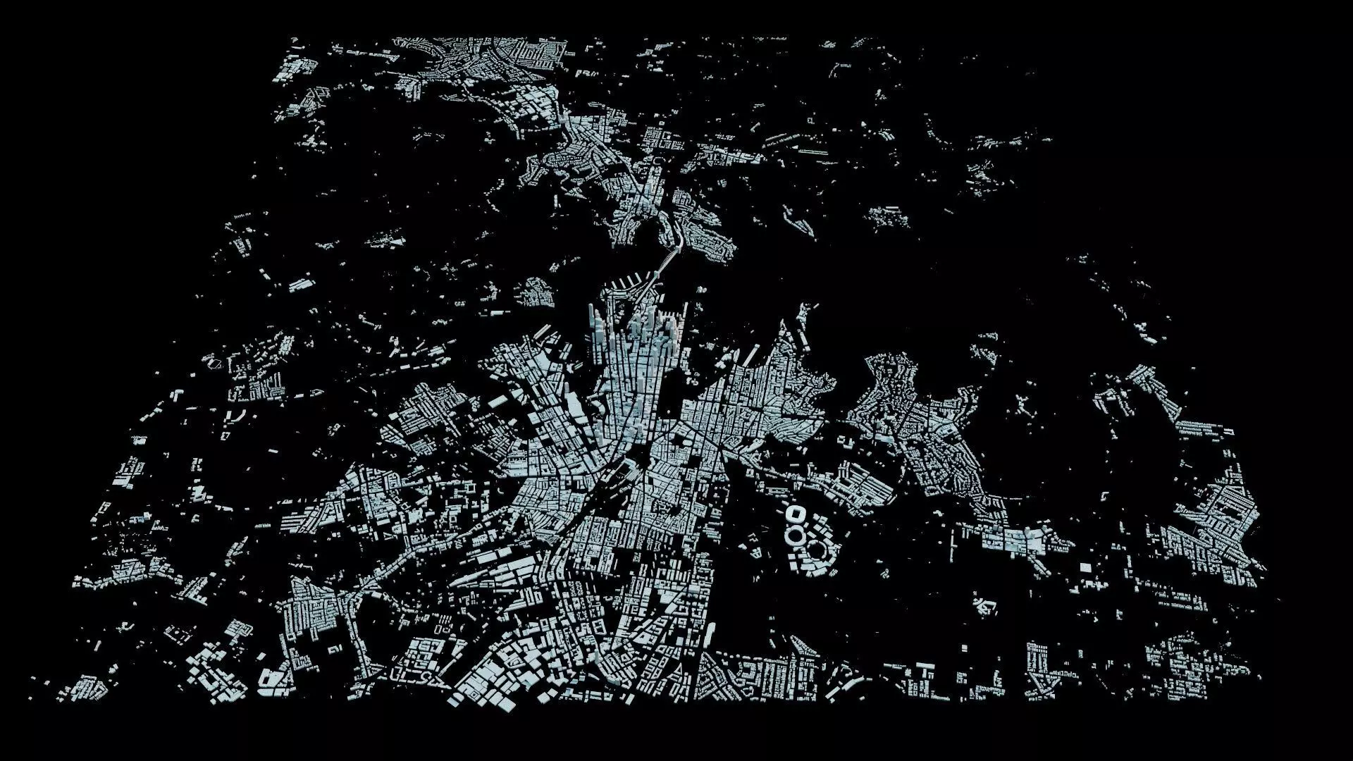 Sydney city 3D map 3D model_14