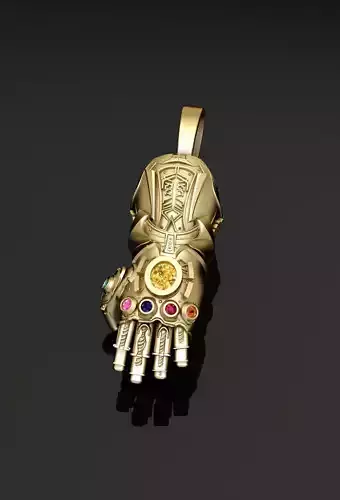 THANOS HAND PENDANT