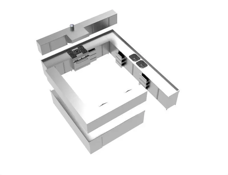 kitchen 33 3D model_4
