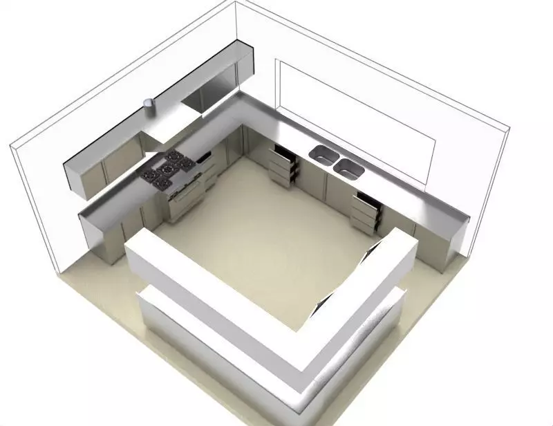 kitchen 33 3D model_9