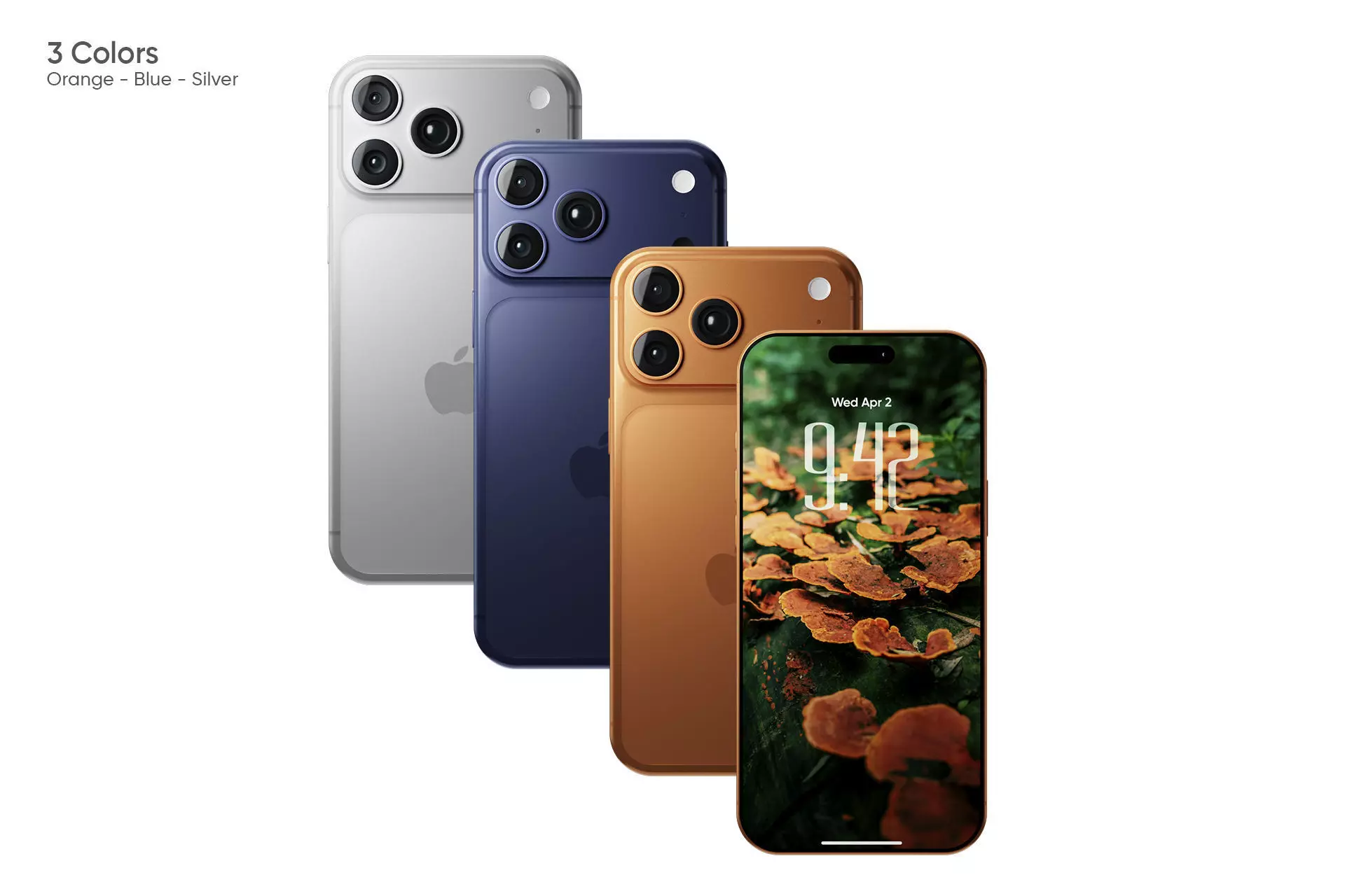  iPhone 17 Pro Max 3D Model for Element 3D and Cinema 4D  3D model_2