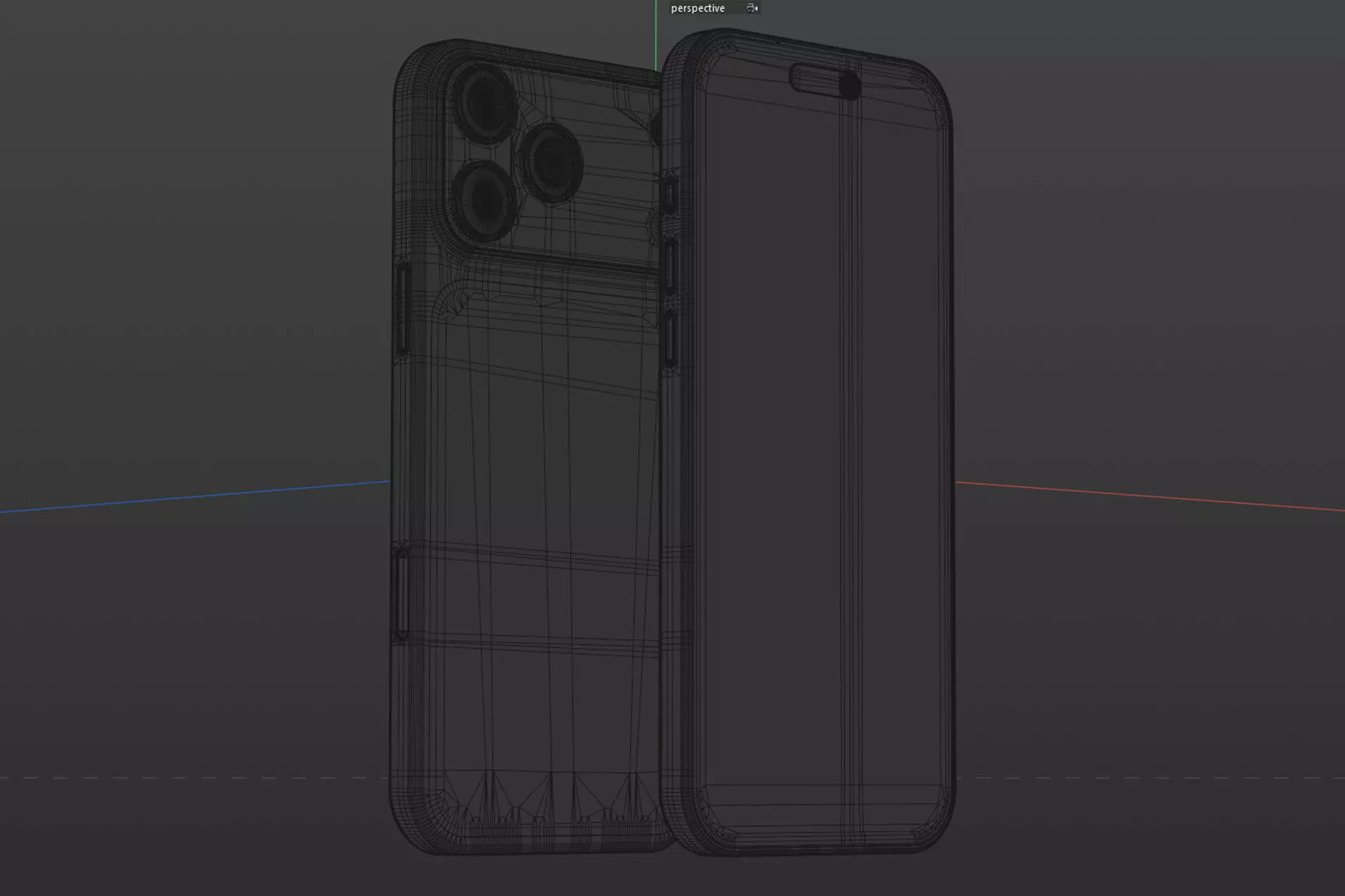  iPhone 17 Pro Max 3D Model for Element 3D and Cinema 4D  3D model_7