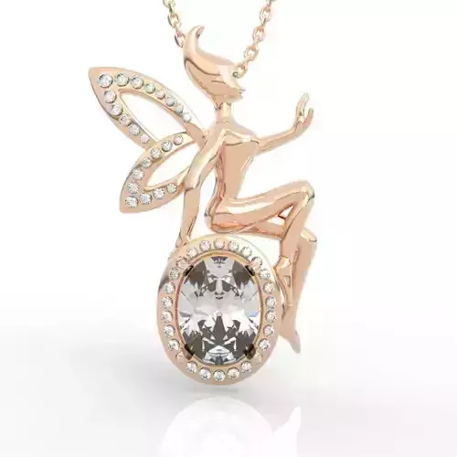 Magical Fairy Pendant Necklace