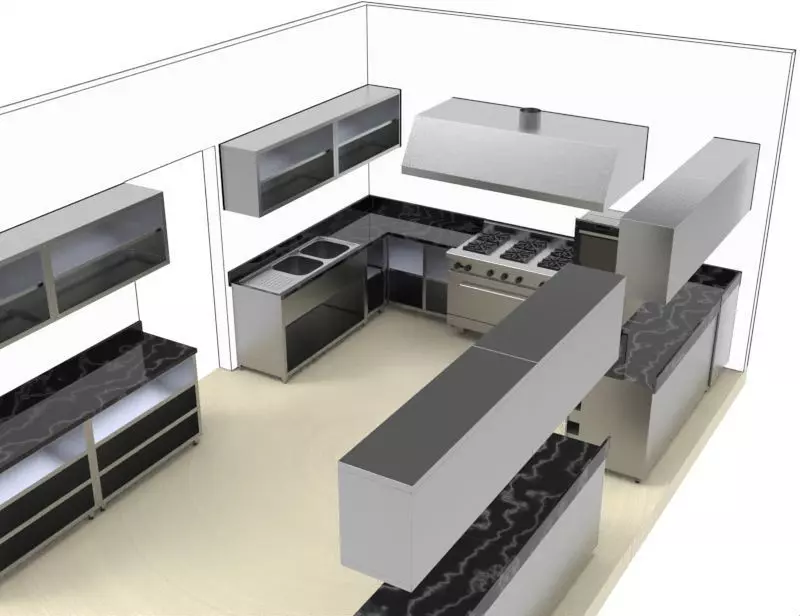KITCHEN 34 3D model_1