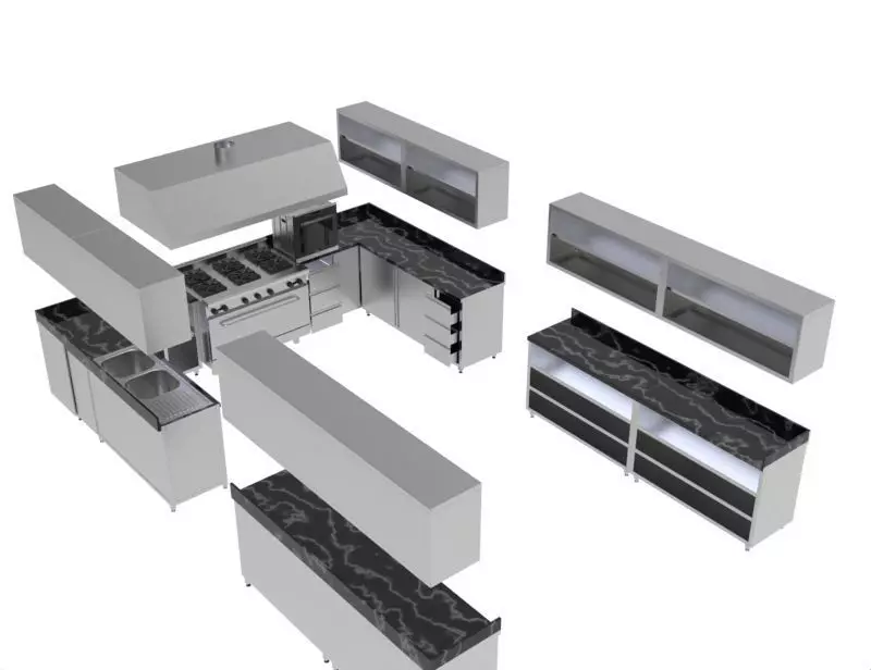 KITCHEN 34 3D model_3