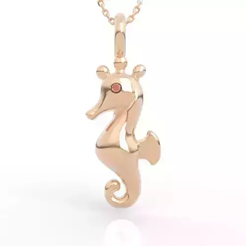 Elegant Seahorse Pendant Necklace
