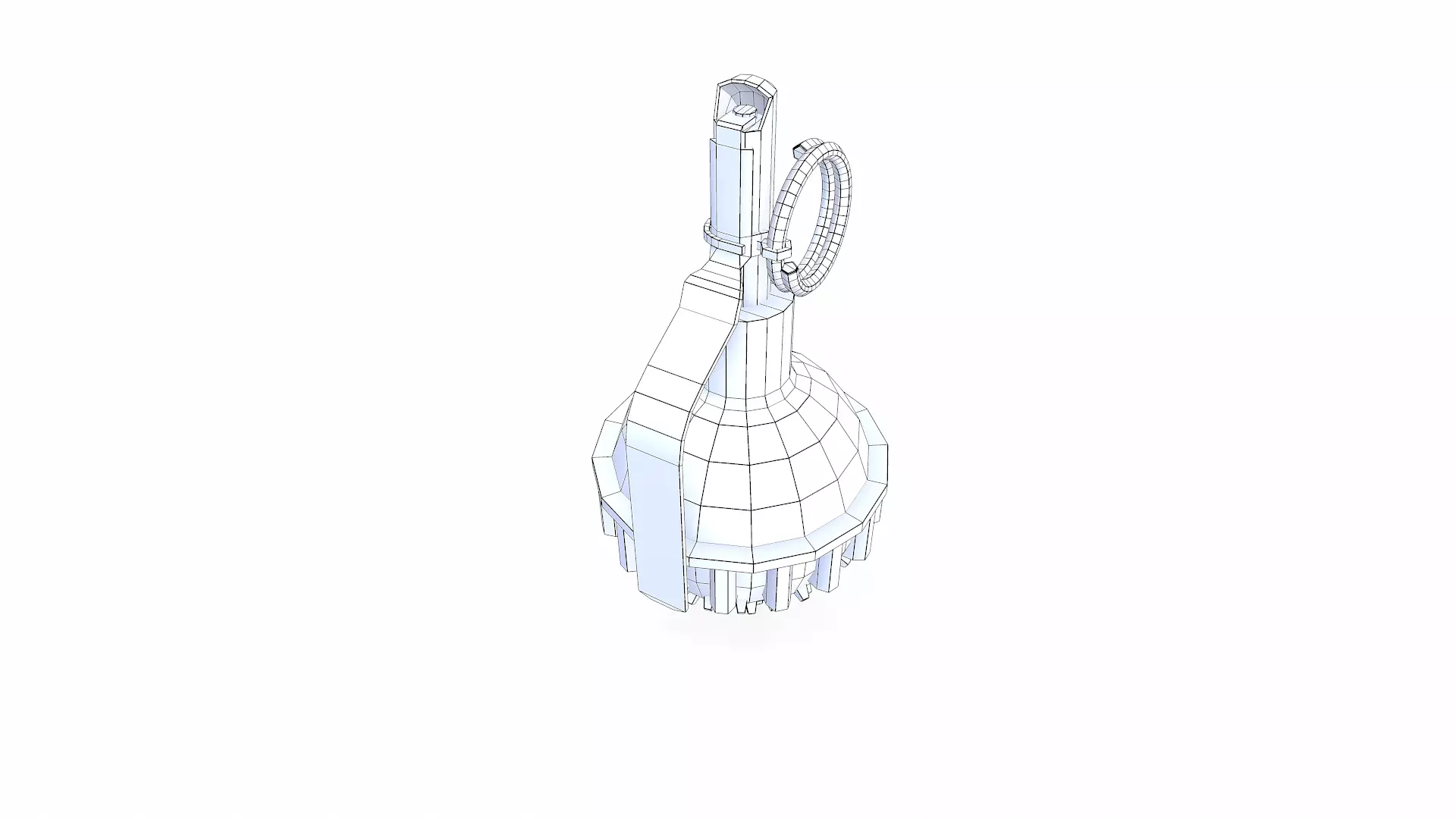 Zarya Stun Grenade Low-poly PBR Low-poly 3D model_15