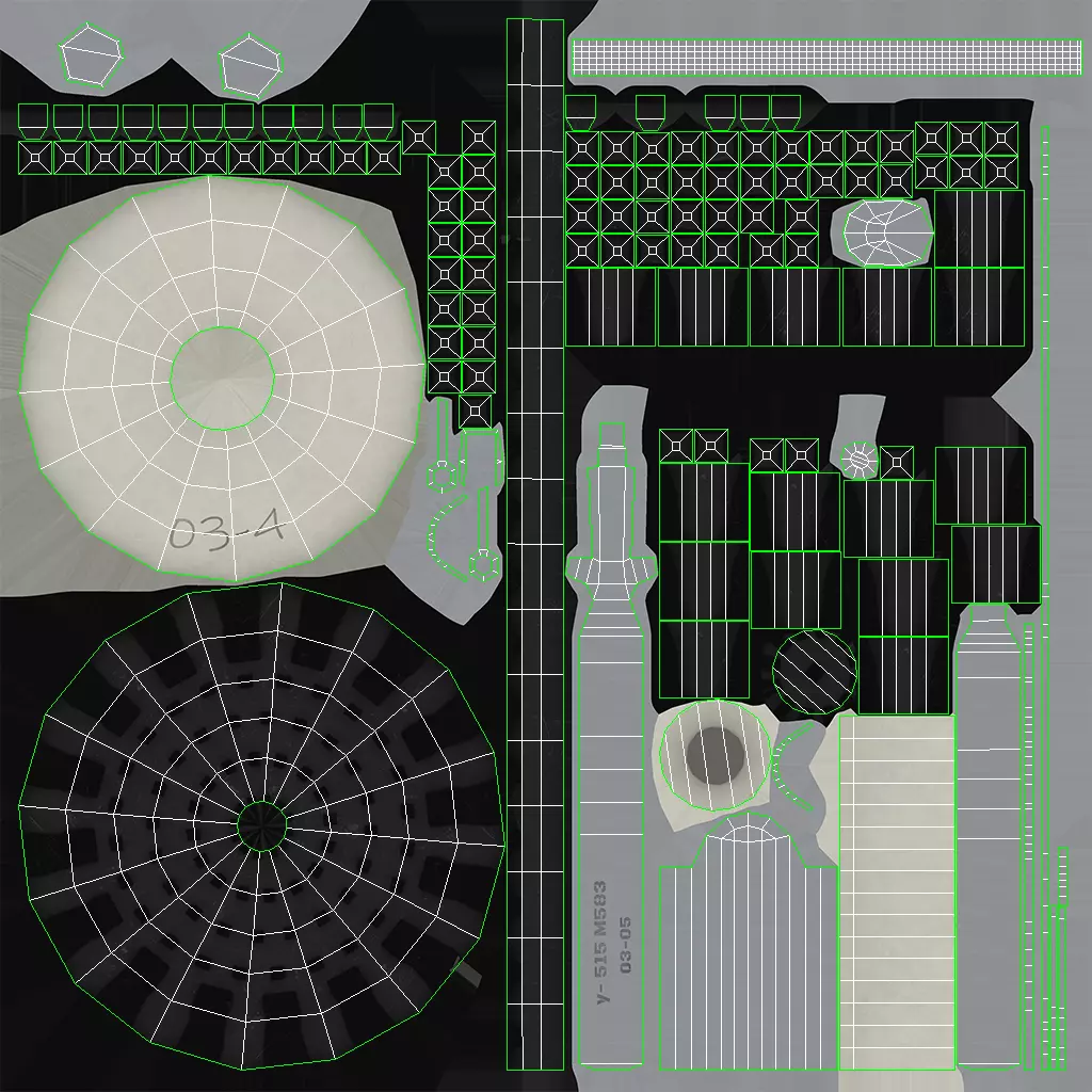 Zarya Stun Grenade Low-poly PBR Low-poly 3D model_16