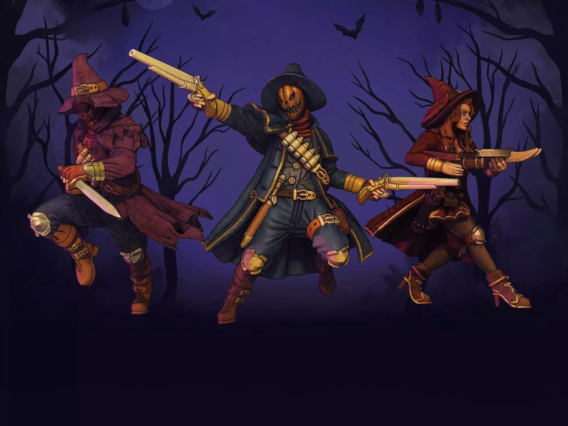 Witch Hunters - Halloween Special Edition 3D print model
