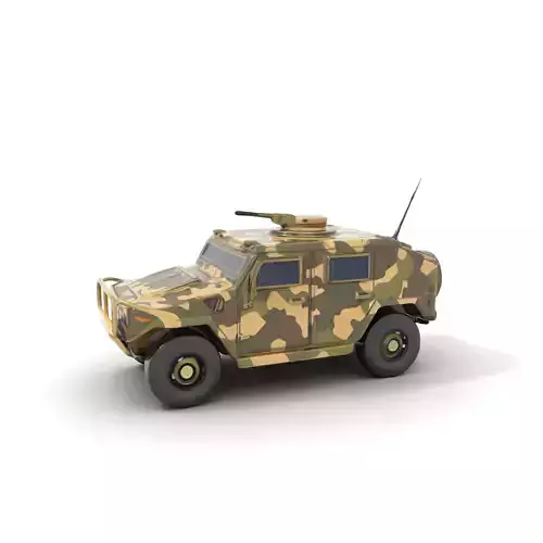 Camouflage Armored Vehicle model pack