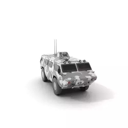 Camouflage Armored Vehicle model pack