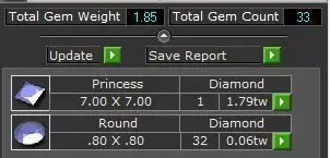 PRINCESS ENGAGEMENT RING 3D print model_15