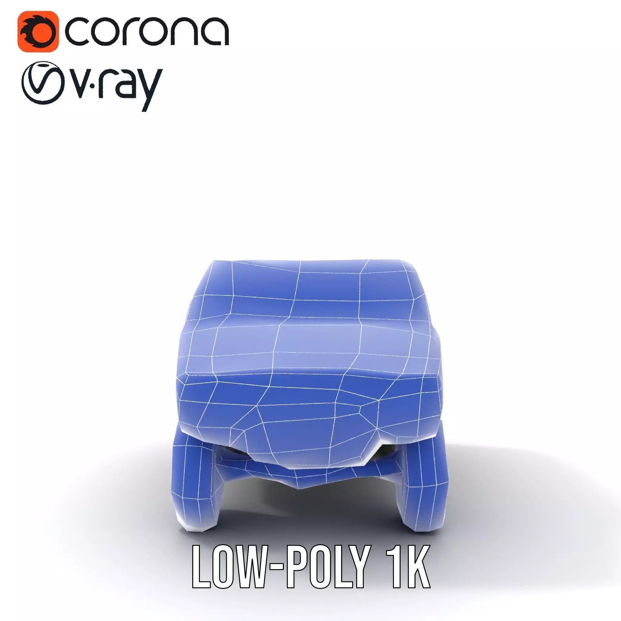 Camouflage Armored Vehicle model pack Low-poly 3D model_29