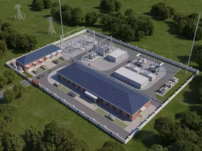 Electrical power substation 06