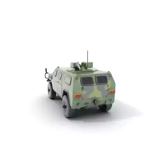 Camo Armed Vehicle model pack