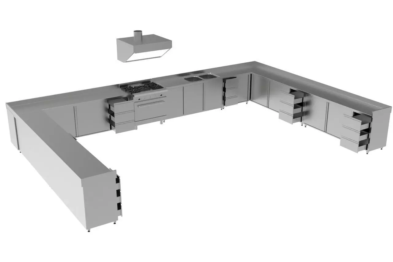 KITCHEN 35 3D model_2