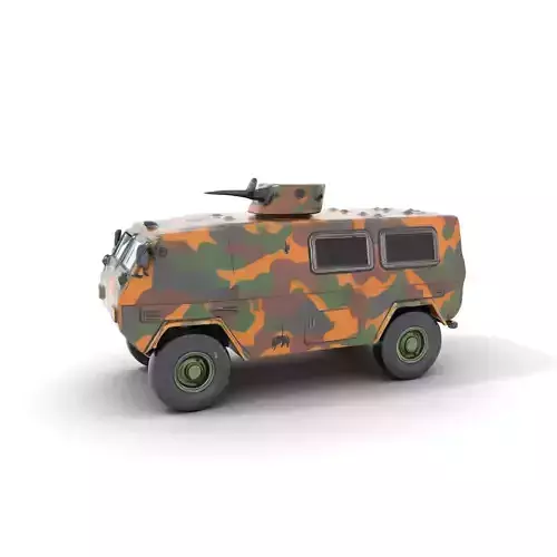 Camouflage Armored Vehicle model pack
