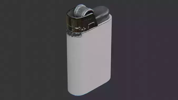 Cigarette Lighter Accessory White Plastic Body