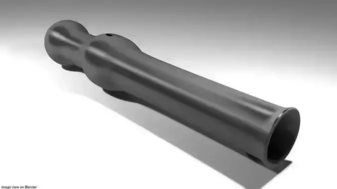 Cannon - Handcannon 3D model