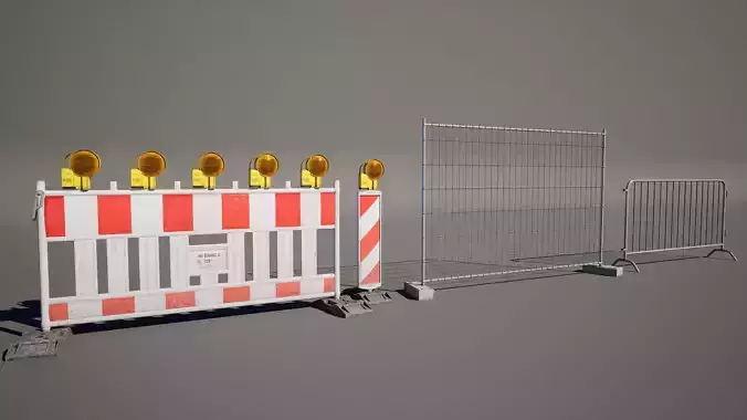 Construction Site Barrier and Fence Pack