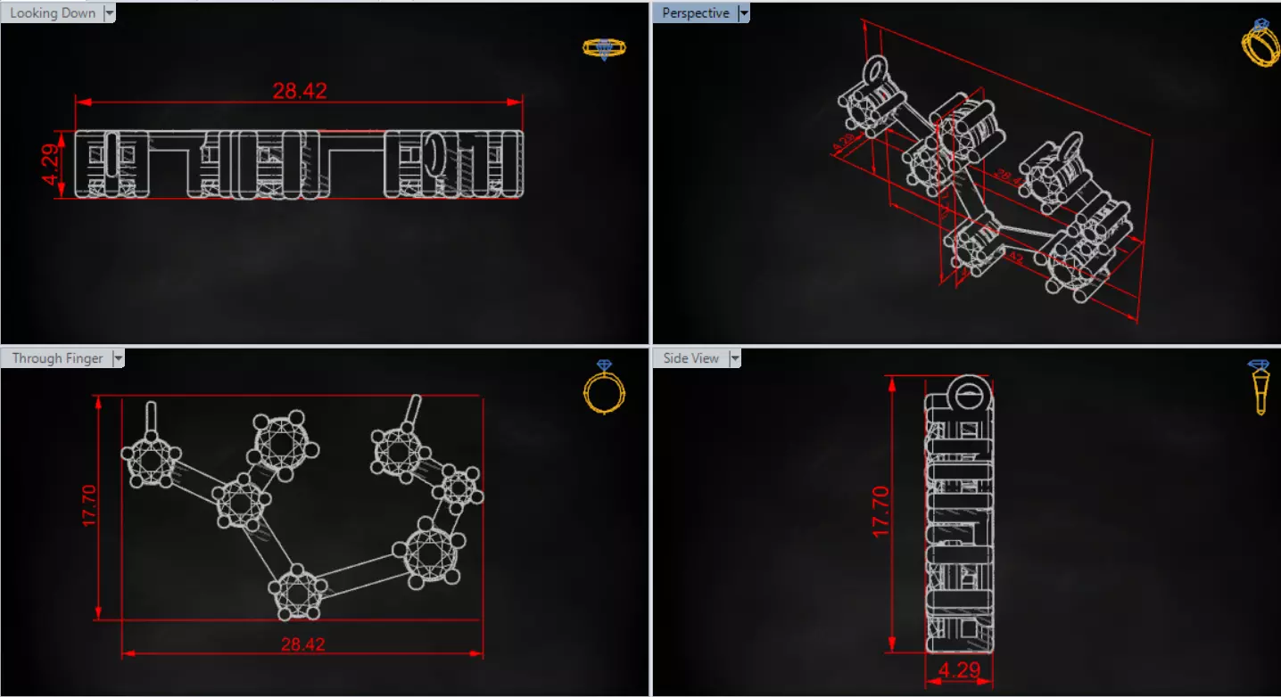 Rainbow Constellation stl 3dm Pendant model jp0365 3D print model_20