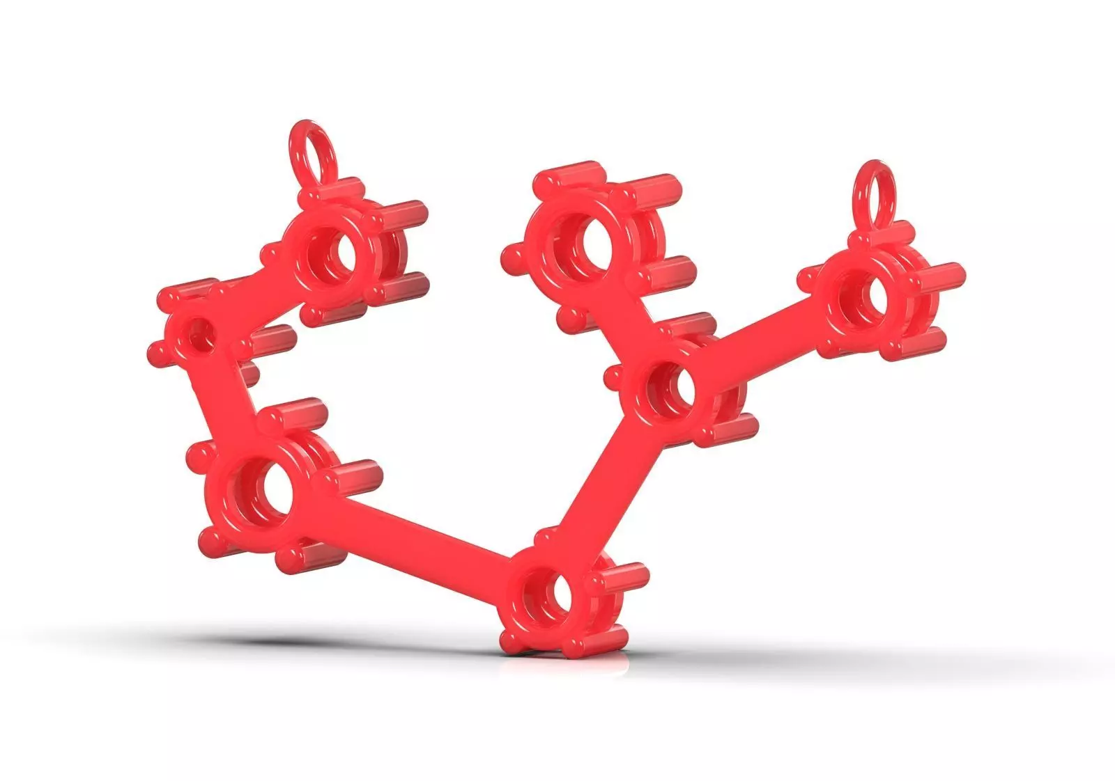 Rainbow Constellation stl 3dm Pendant model jp0365 3D print model_17