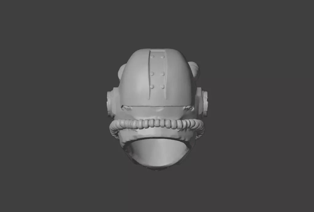 Power Armor Sentinel Low-poly 3D model_18