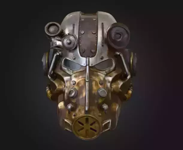 Power Armor Sentinel Low-poly 3D model Power Armor Sentinel Low-poly 3D model