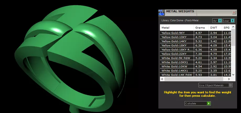 Rings 3D print model_3