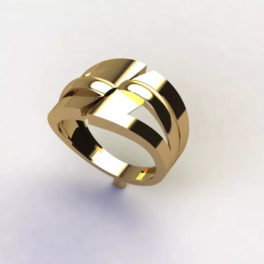 Rings 3D print model_0
