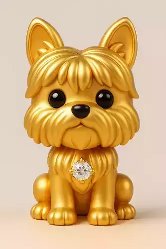 Cute Yorkie Puppy 3 Different Types 