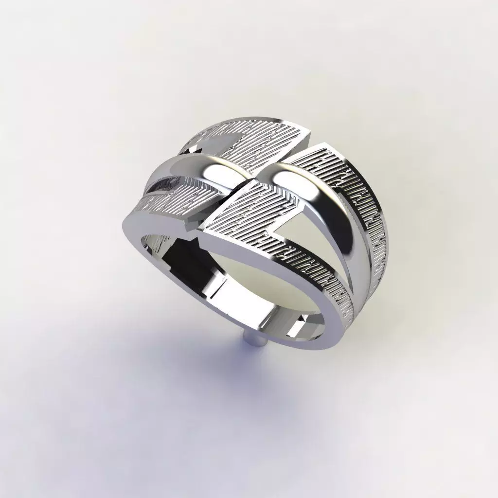 Rings 3D print model_1