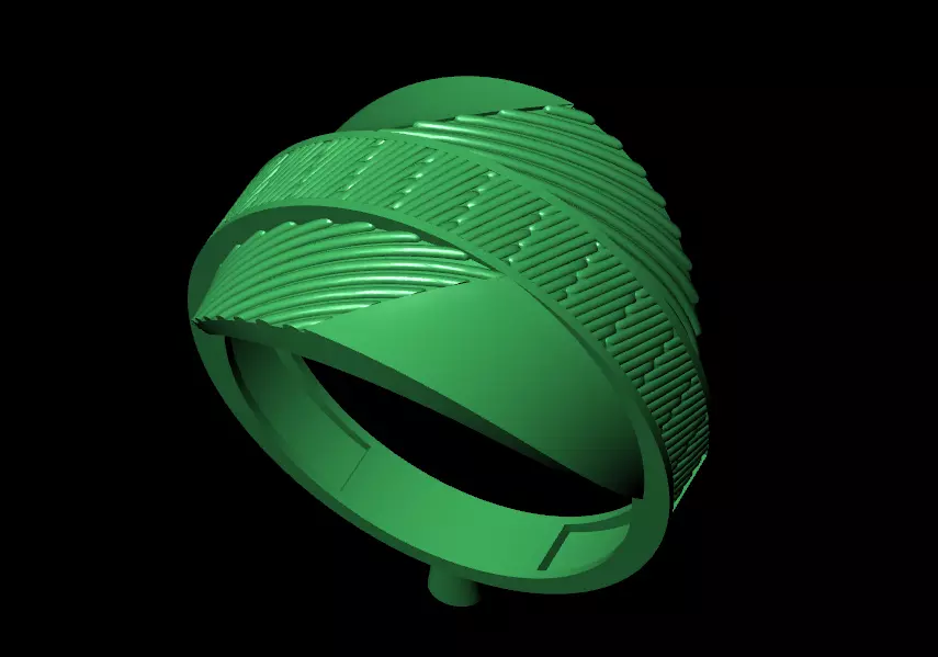 Rings 3D print model_2