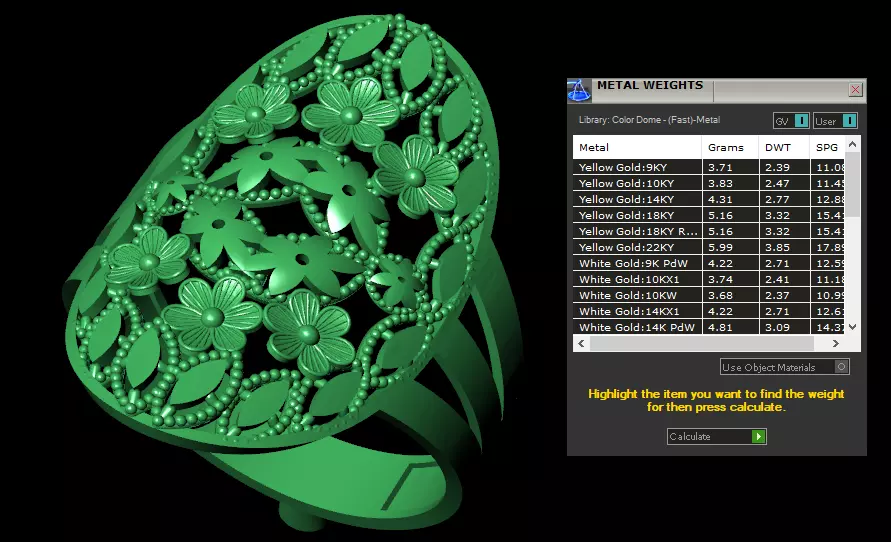 Rings 3D print model_3