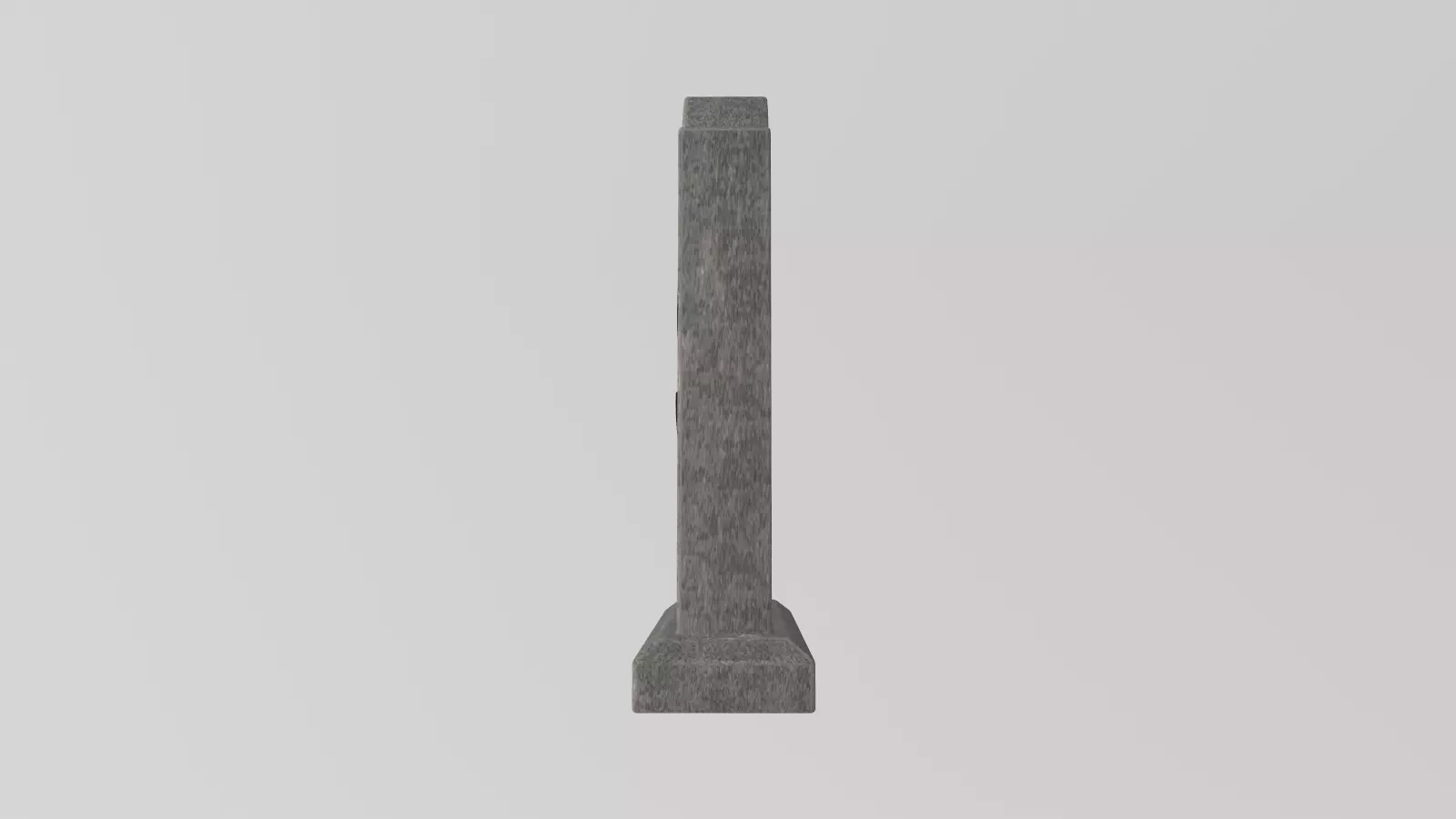 Stylized Low-Poly Gravestone Low-poly 3D model_5