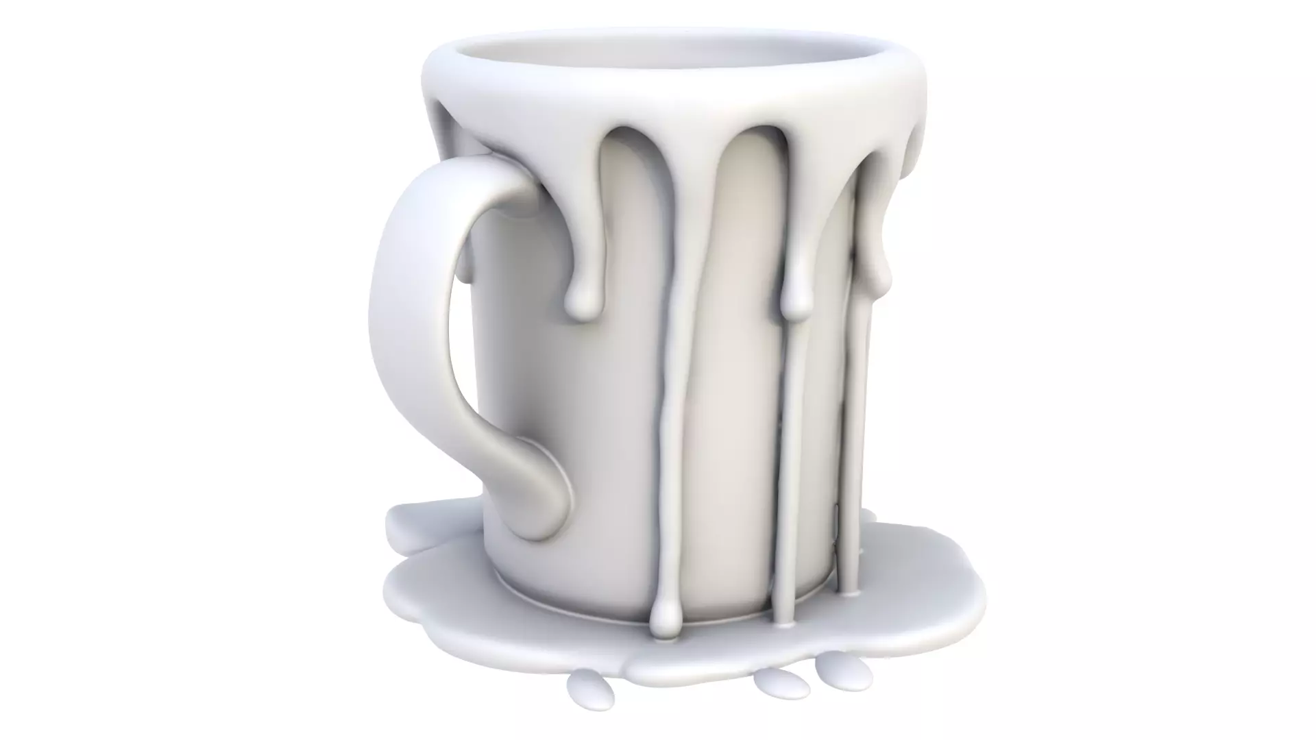 Abstract mug 05 3D model_2