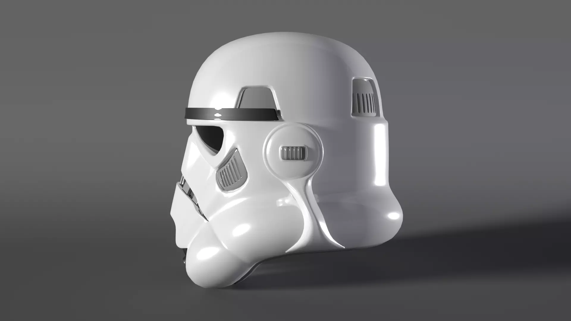Stormtrooper Helmet - Star Wars 3D model_3