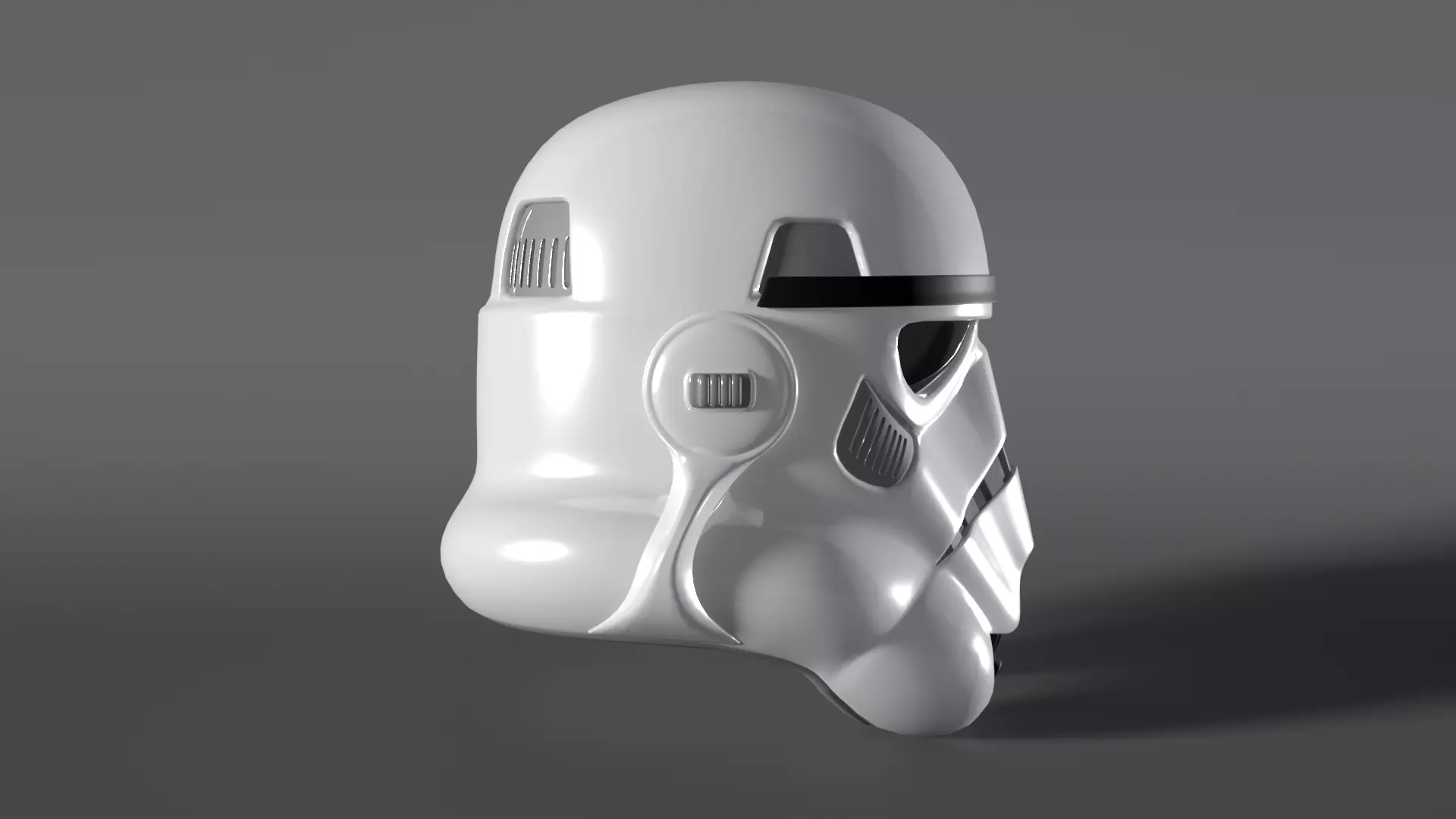 Stormtrooper Helmet - Star Wars 3D model_2